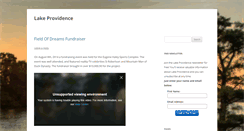 Desktop Screenshot of lakeprovidence.com